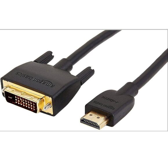 🎁Free 🎁 NWT HDMI A to DVI Adapter Cable, Bi-Directional 1080p Gold Plated 6 ft - Picture 4 of 16